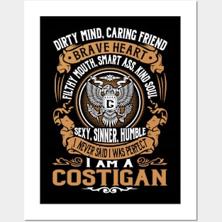 COSTIGAN Posters and Art